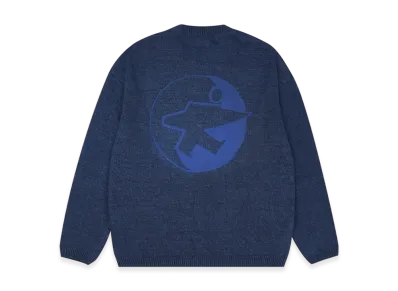 Stussy x Our Legacy Work Shop Sonar Roundneck "Navy Linen"