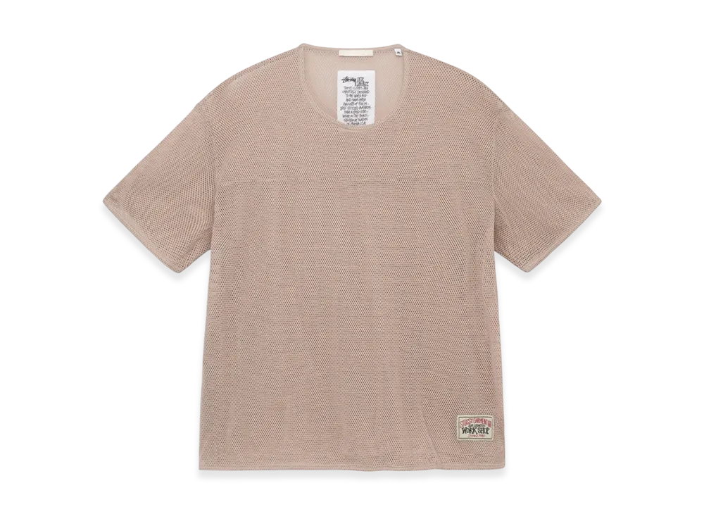 Stussy x Our Legacy Work Shop Box Tee "Hummus Cotton Mesh"