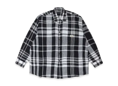Stussy x Our Legacy Work Shop Borrowed Shirt Linen "Bold Check"