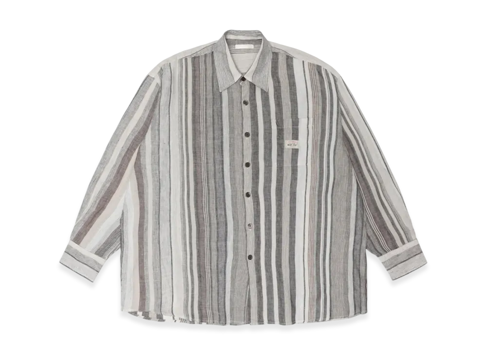 Stussy x Our Legacy Work Shop Borrowed Shirt "Raw Stripe"