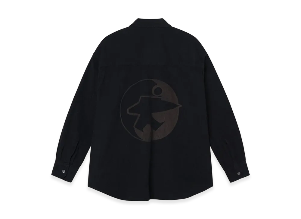 Stussy x Our Legacy Borrowed Shirt "Black Baby Cord"