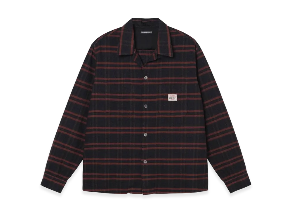 Stussy x Our Legacy Heusen Shirt "Overdyed Rustic Plaid"