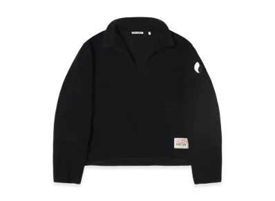 Stussy x Our Legacy Work Shop Runner Sweater "Black Recycled Wool"