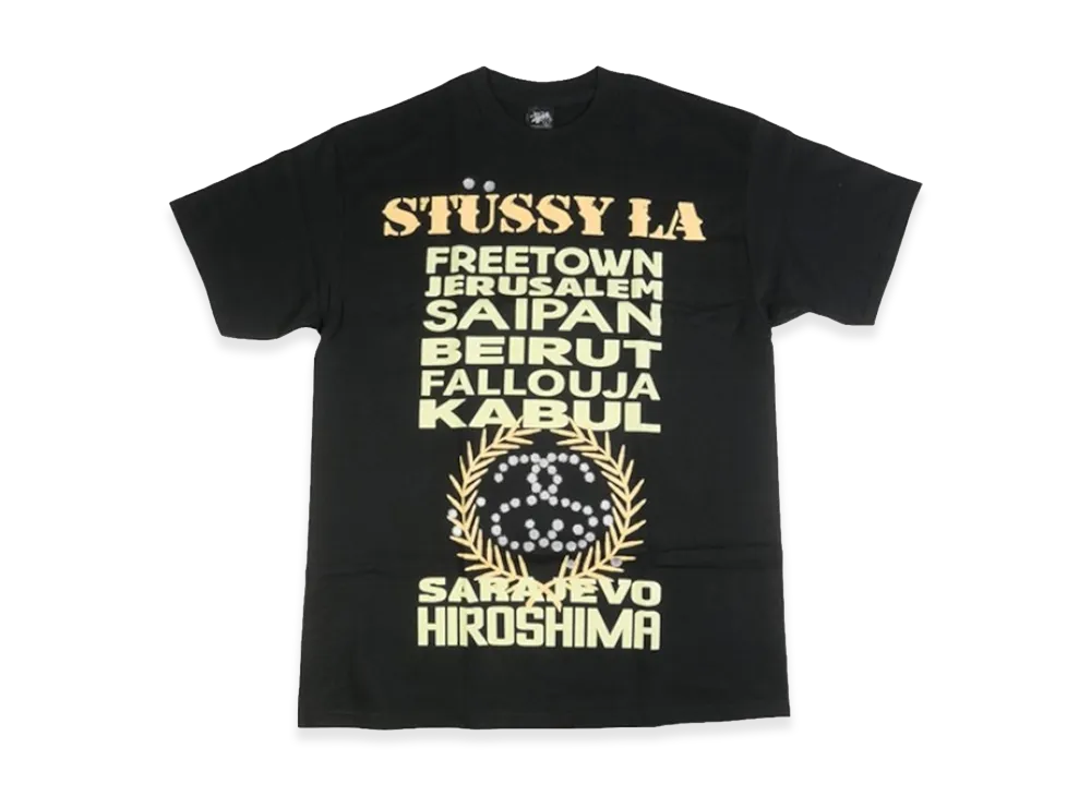 Stussy x Rogue Status World Tour 2006 Tee "Black"