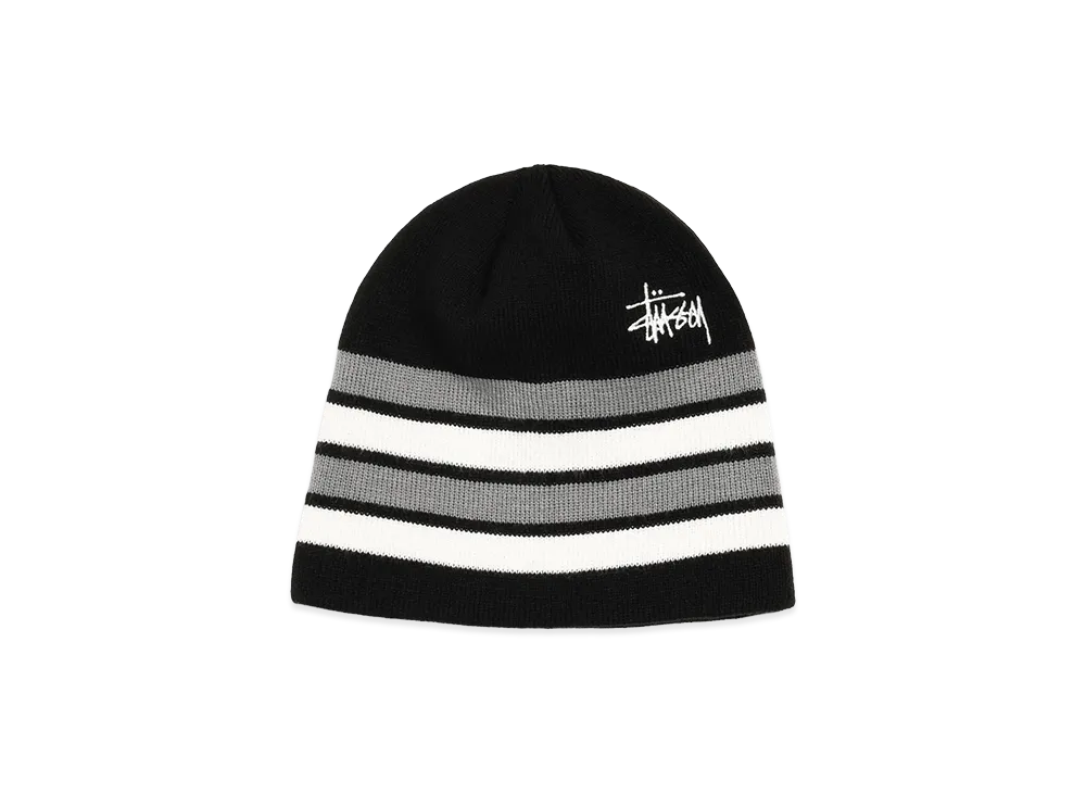 Stussy Basic Stripe Skullcap "Black"