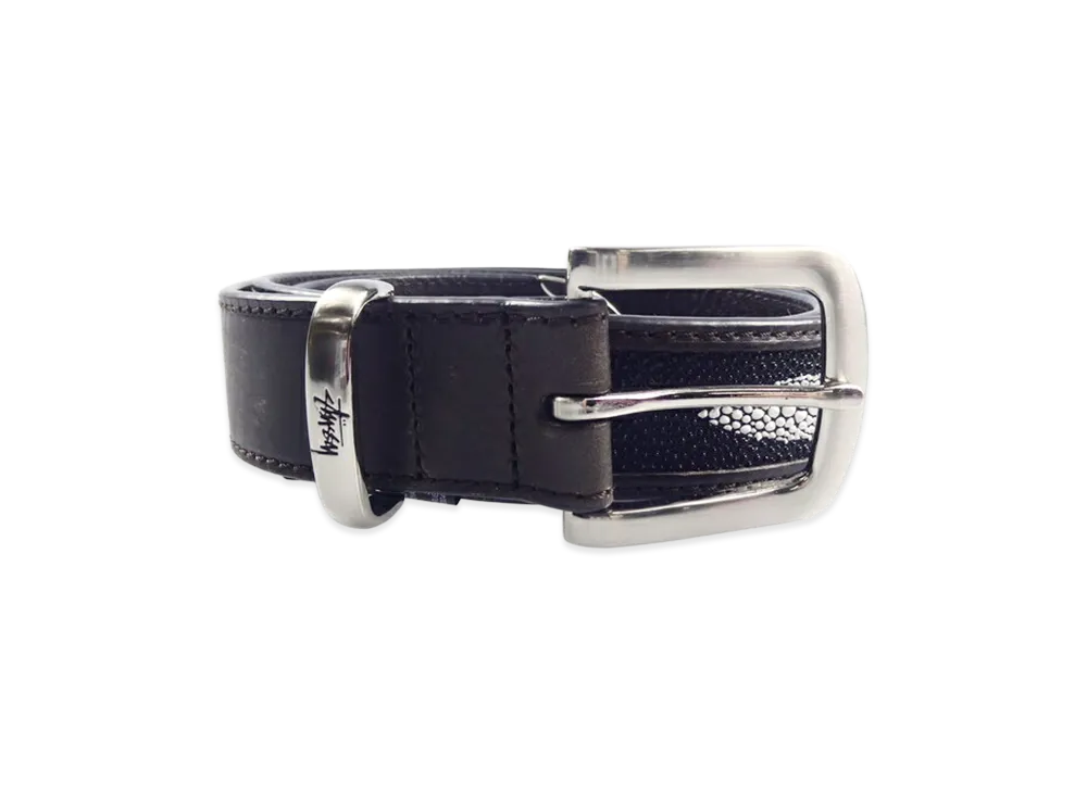 Stussy Manta Ray Print Overlay Belt "Black"