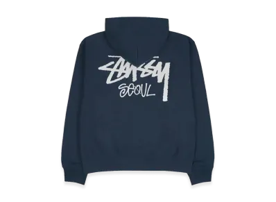 Stussy Stock Seoul Hood "Navy"