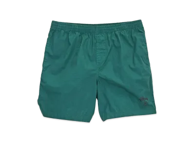 Stussy Basic Stock Beach Shorts "Ocean Green"