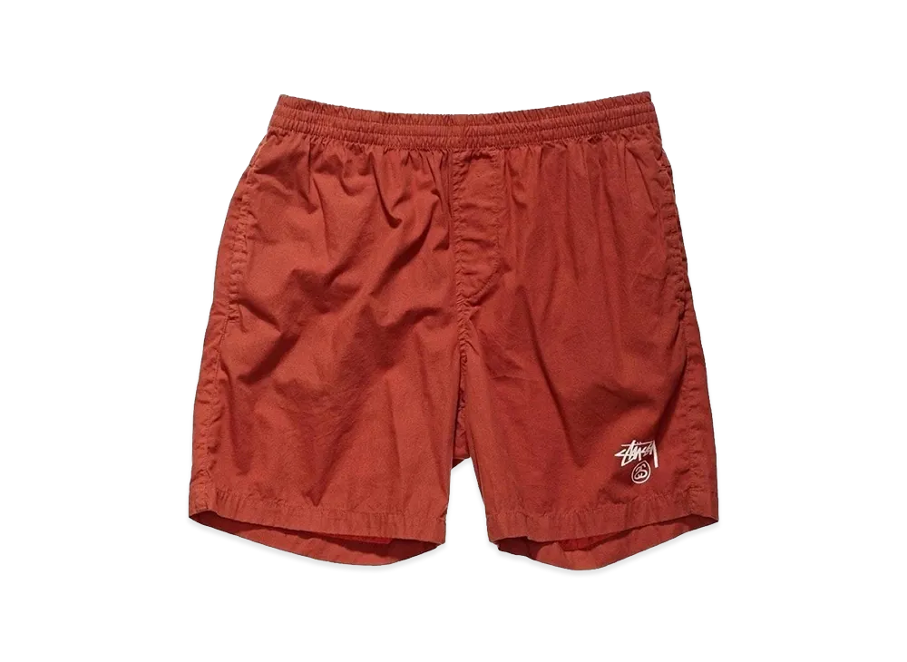 Stussy Basic Stock Beach Shorts "Brick"