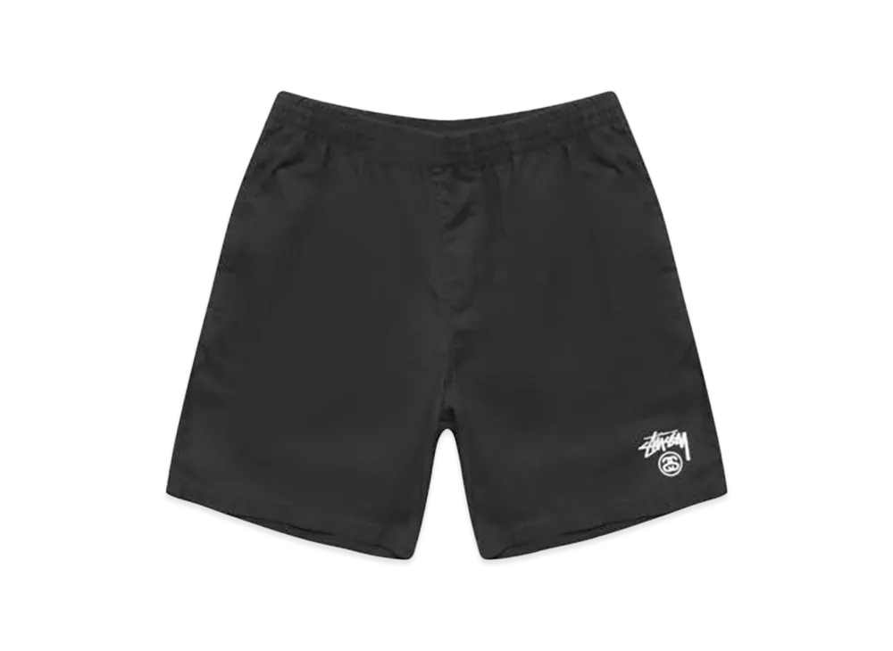 Stussy Basic Stock Beach Shorts "Black"