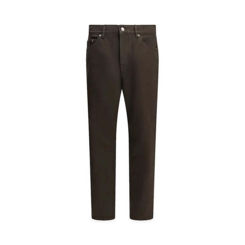 Stussy Big Ol Straight-Leg Jeans "Brown"