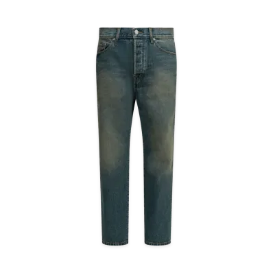 Stussy New Classic Straight-Leg Jeans "Blue"