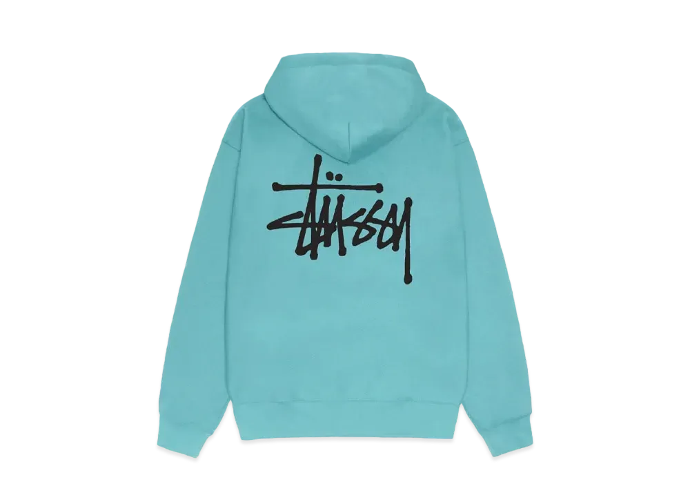 Stussy Basic Stussy Hoodie 2024 "Ocean"