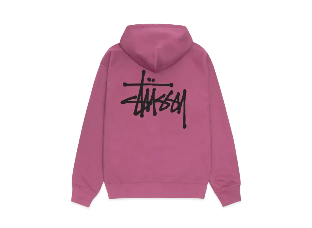 Stussy Basic Stussy Hoodie 2024 "Berry"