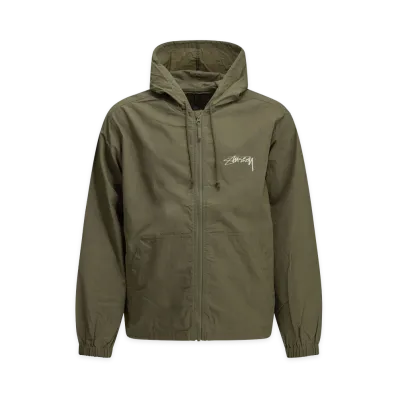 Stussy Windbreaker with Logo "Green"