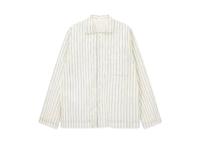Stussy TEKLA POPLIN PAJAMA SHIRT "Hand Drawn Stripes"