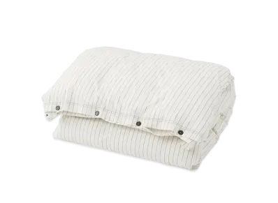 Stussy TEKLA PERCALE DUVET COVER "Hand Drawn Stripes"