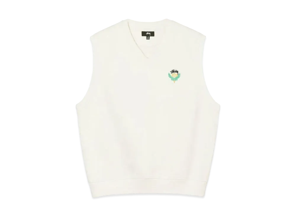 Stussy FLEECE VEST "Bone"