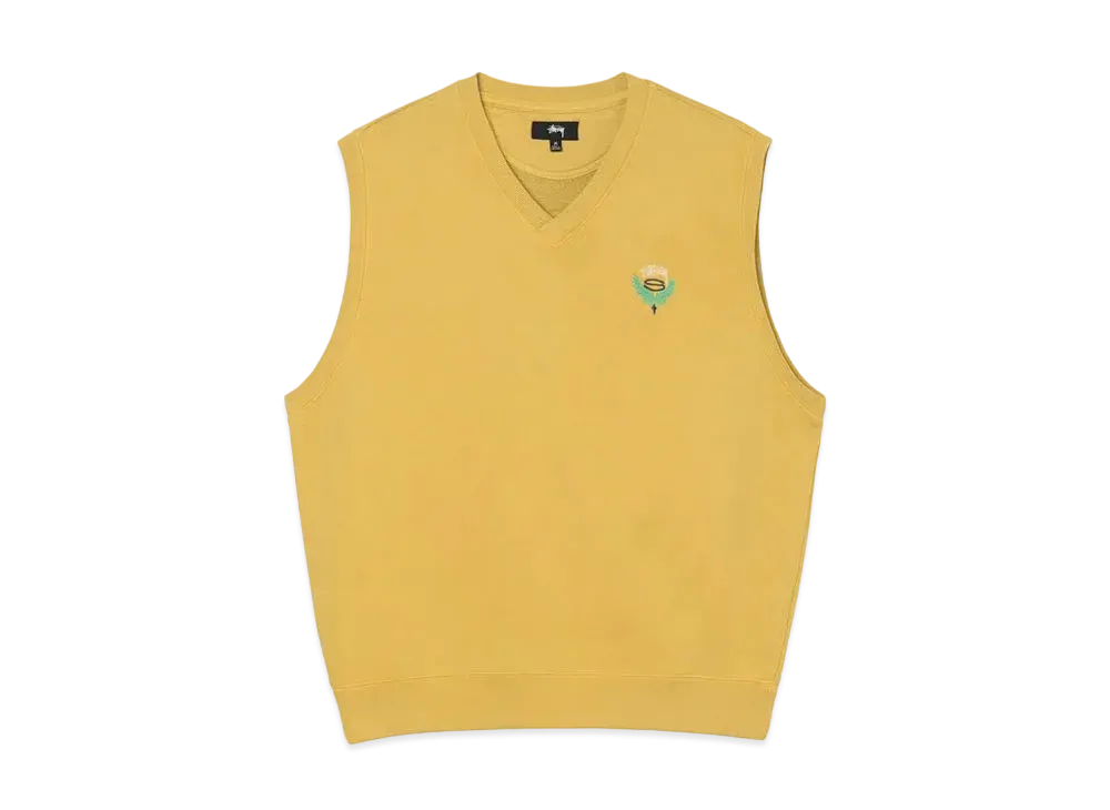 Stussy FLEECE VEST "Yellow"