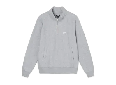 Stussy OVERDYED STOCK LOGO MOCK "Grey Heather"