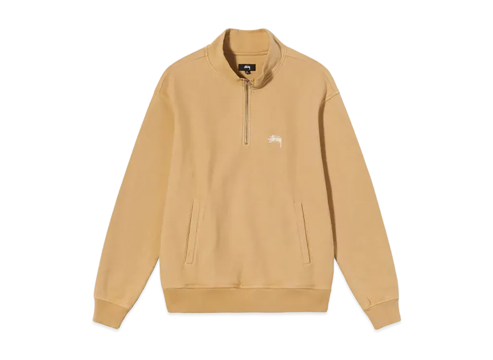 Stussy OVERDYED STOCK LOGO MOCK "Tan"