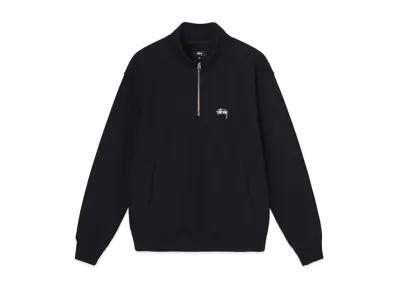 Stussy OVERDYED STOCK LOGO MOCK "Black"