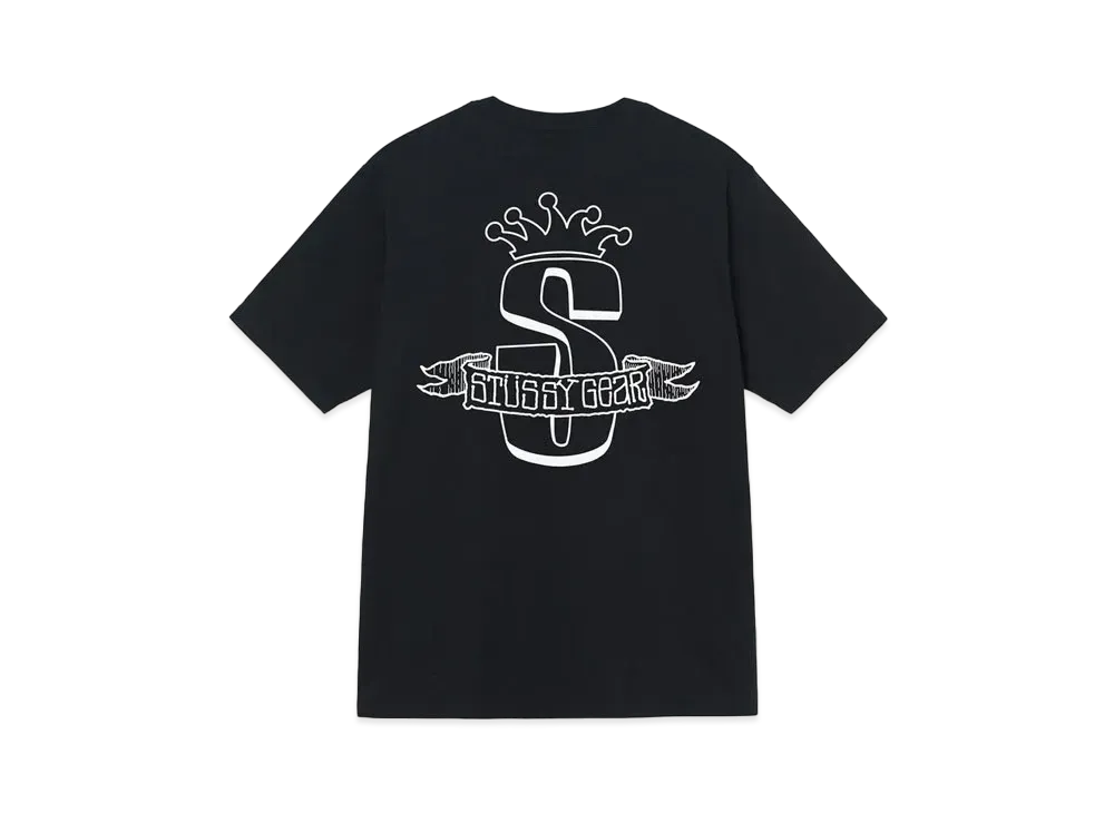 Stussy GEAR BANNER TEE "Black"