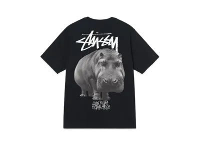 Stussy LIVIN' LARGE TEE "Black"