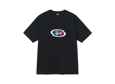 Stussy SPLIT OVAL TEE "Black"