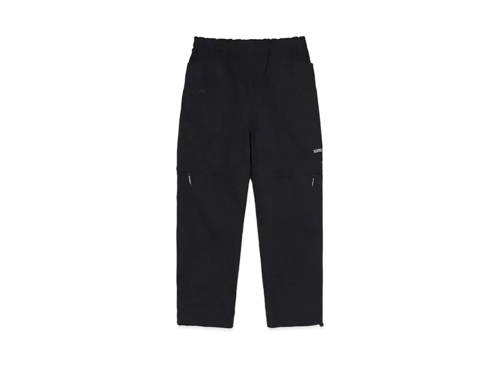 Stussy NYCO CONVERTIBLE PANT "Black"