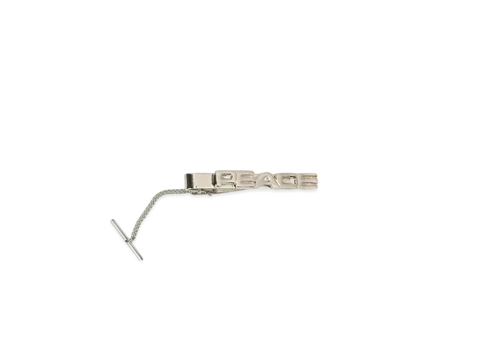 Stussy PEACE TIE CLIP "Silver"