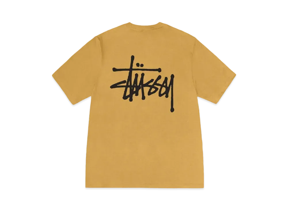 Stussy Basic Stussy Tee "Curry"