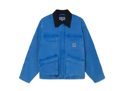 Stussy Washed Canvas Shop Jacket "Blue"