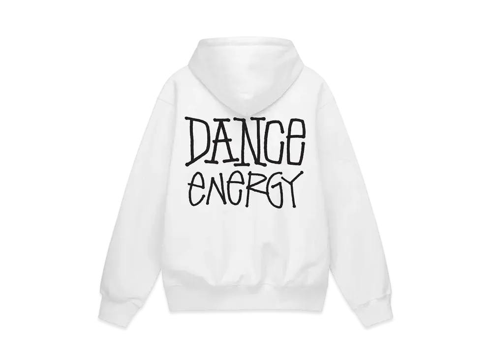Stussy Dance Energy Hoodie "White"