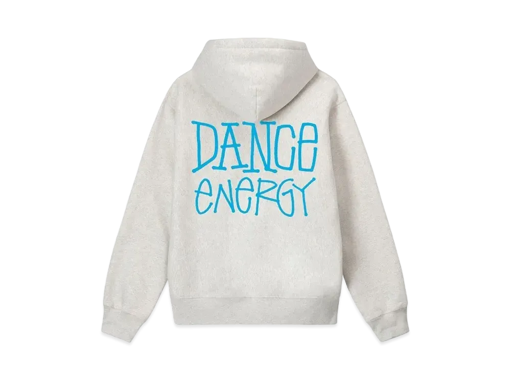 Stussy Dance Energy Hoodie "Ash Heather"