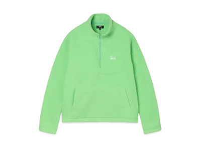 Stussy Half Zip Mock Neck"Melon"