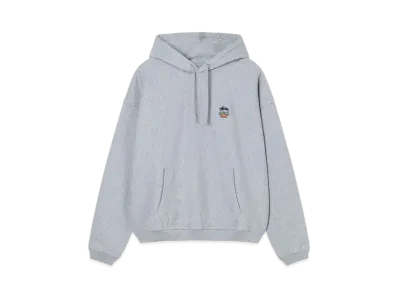 Stussy Relaxed Oversized Hoodie "Grey Heather"