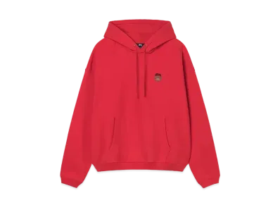 Stussy Relaxed Oversized Hoodie "Red"