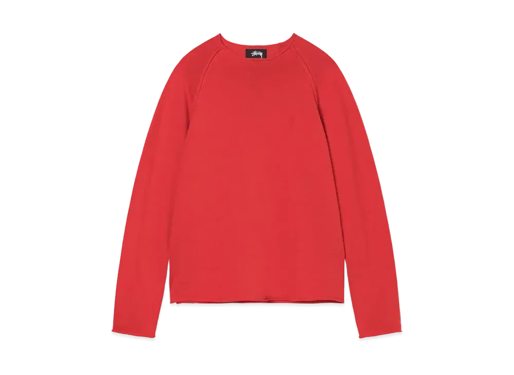 Stussy Exposed Seam Sweater "Red"