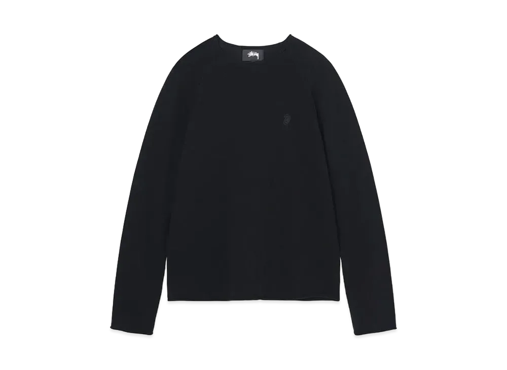 Stussy Exposed Seam Sweater "Black"