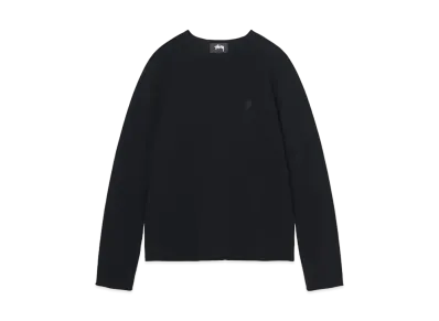 Stussy Exposed Seam Sweater "Black"