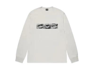 Stussy Phonetic Pigment Dyed LS Tee "Natural"