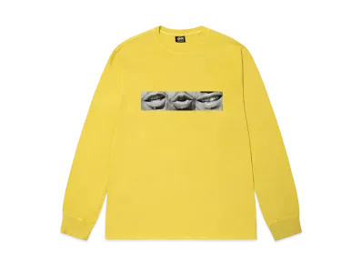 Stussy Phonetic Pigment Dyed LS Tee "Butter"