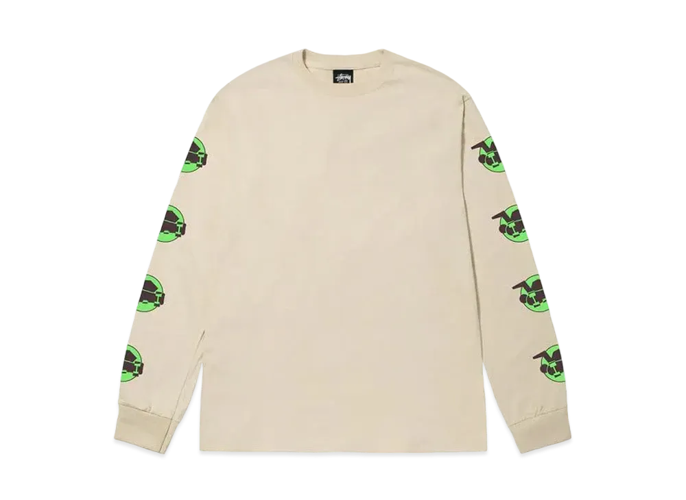 Stussy Skateman LS Tee "Putty"