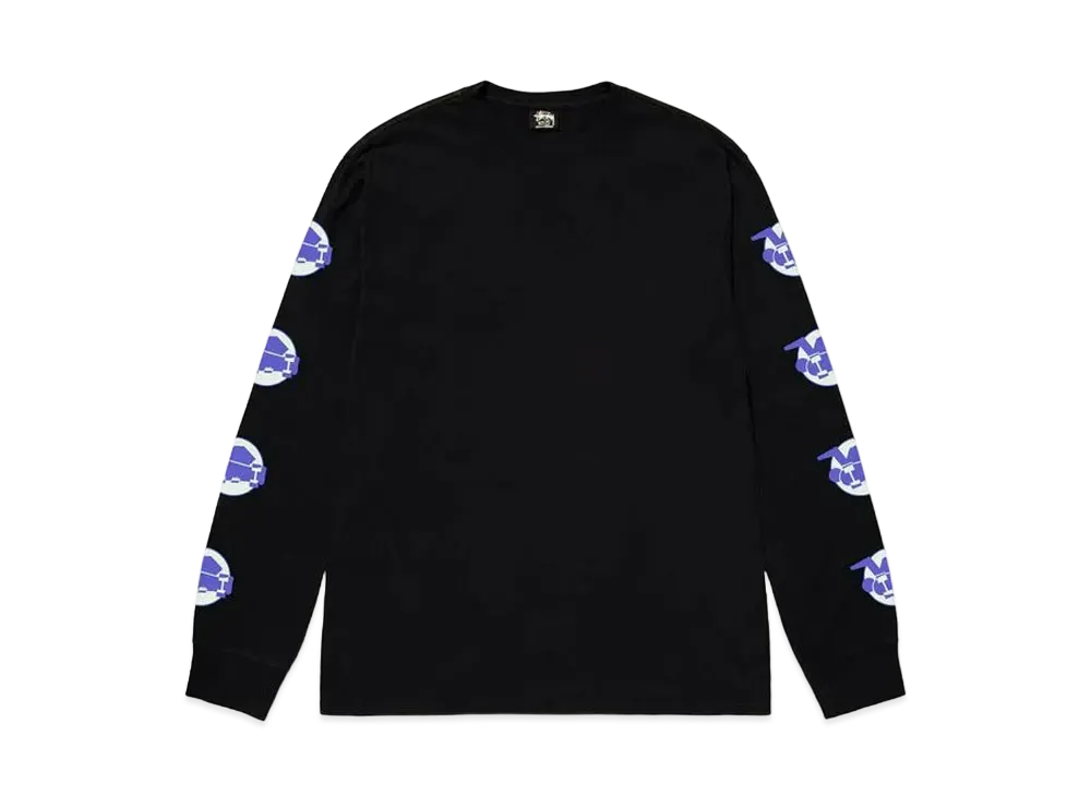 Stussy Skateman LS Tee "Black"