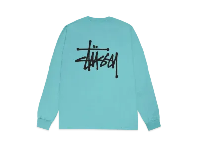 Stussy Basic Stussy LS Tee "Ocean"