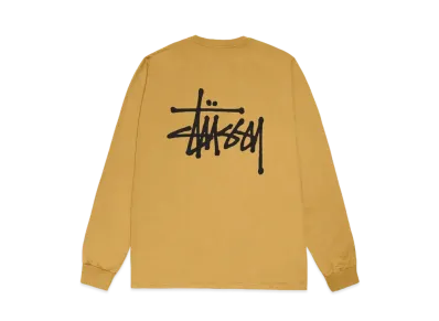 Stussy Basic Stussy LS Tee "Curry"