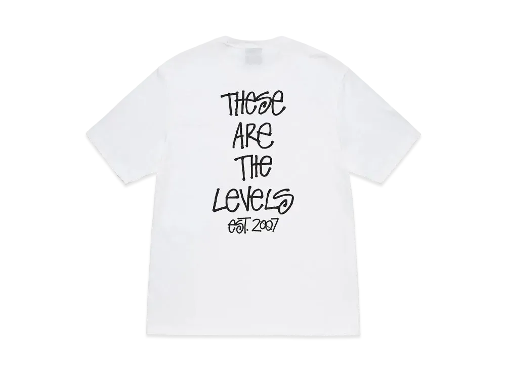 Stussy Level Tee "White"