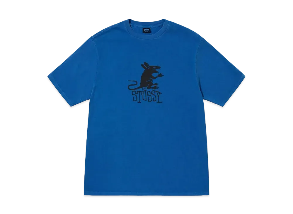 Stussy Rat Pigment Dyed Tee "Blue"