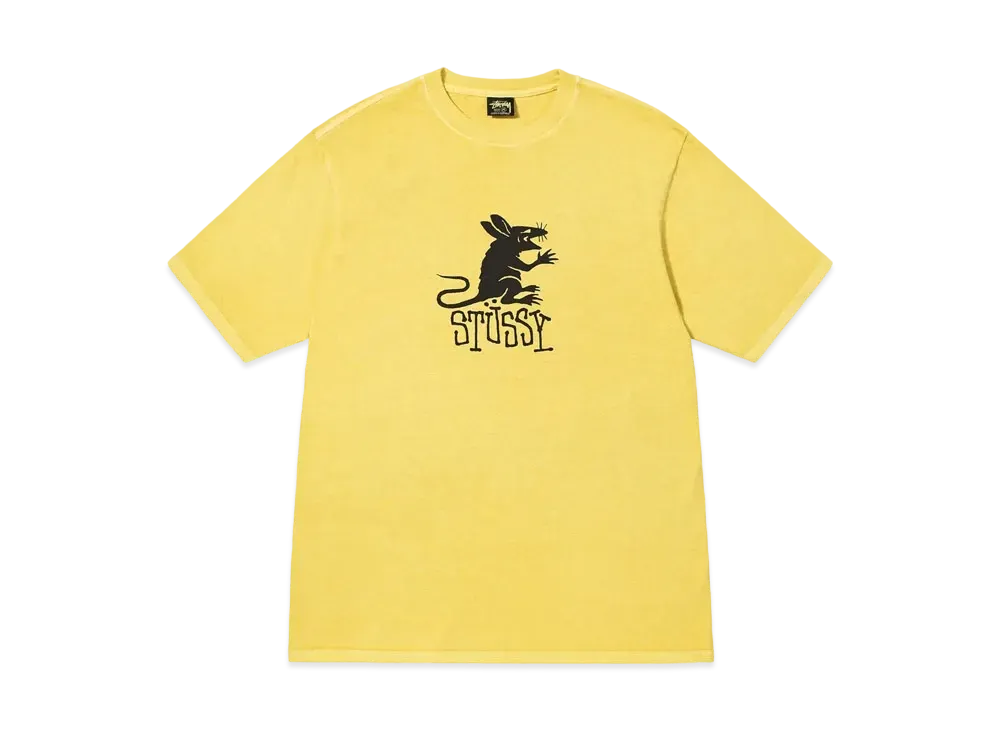 Stussy Rat Pigment Dyed Tee "Butter"